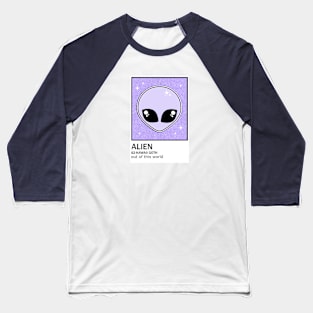 Kawaii Alien Baseball T-Shirt